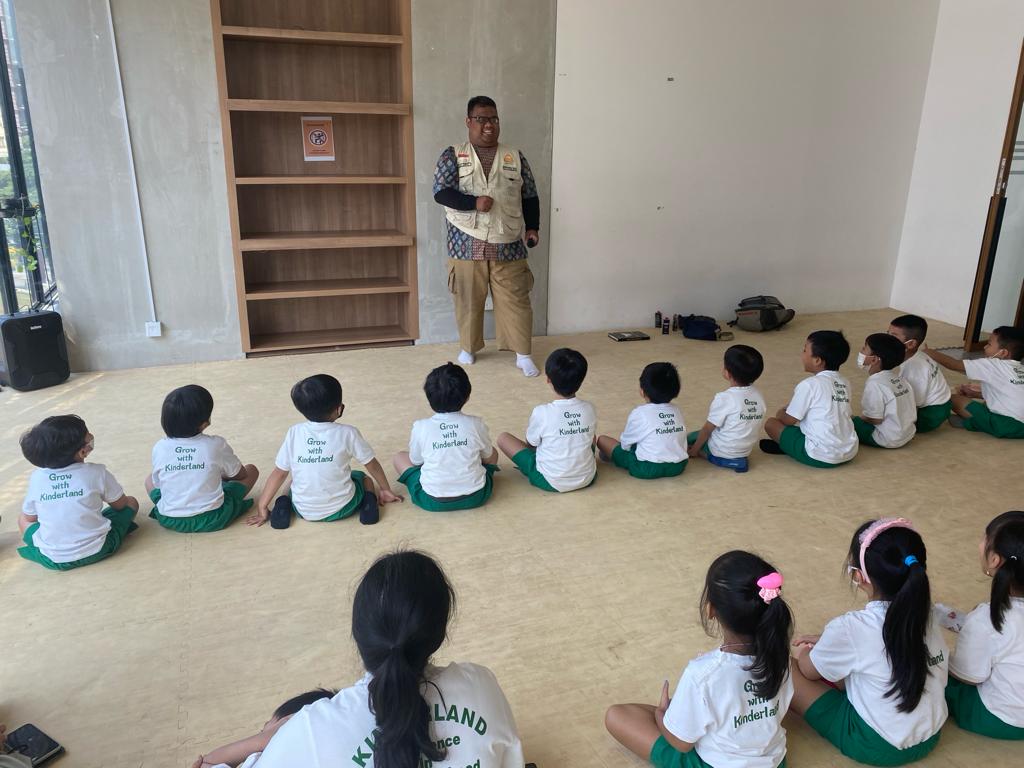 Wisata Literasi Kinderland Preschool Pulomas